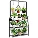 Plant Stand 3 Tier Indoor Outdoor Tall Corner Shelf Metal Flower Stands