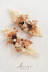 Artificial Wedding Arch Floral Arrangements 2pcs for Ceremony