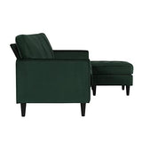 Modern Reversible Sectional Couch Upholstered