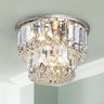 Modern Crystal Chandelier with 5 Lights and 3-Tier