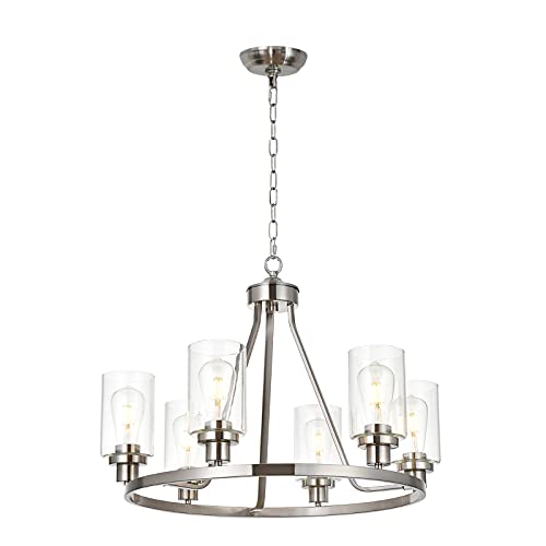 6 Lights Round Chandelier