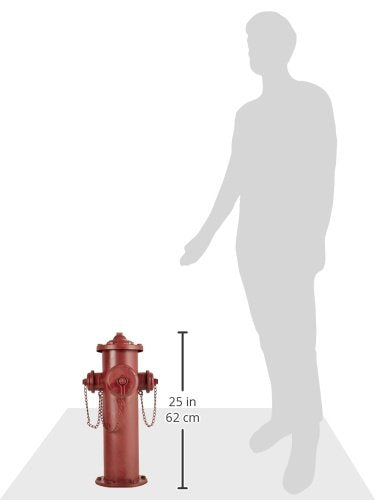 Vintage Metal Fire Hydrant Statue Large