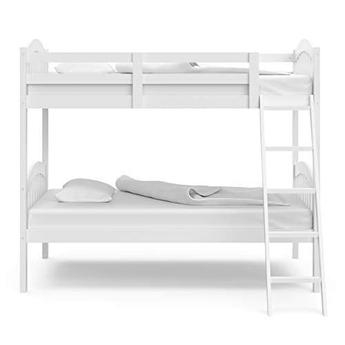 Storkcraft Long Horn Solid Hardwood Twin Bunk Bed