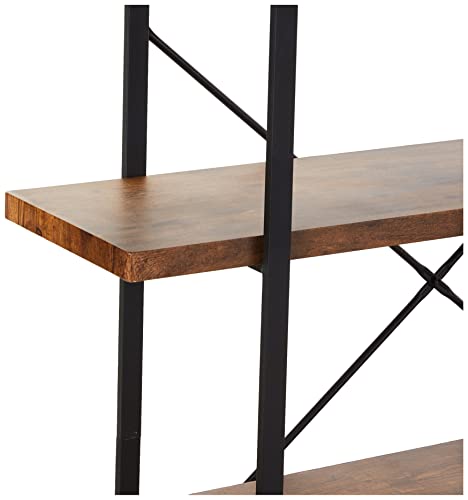 5-Shelf Industrial Bookshelf
