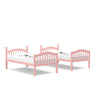 Long Horn Solid Hardwood Twin Bunk Bed