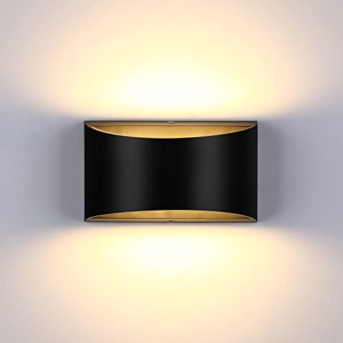Modern LED Wall Sconce Indoor Up Down Wall Lamp Dimmable Wall Lights 12W Hallway Wall Lighting