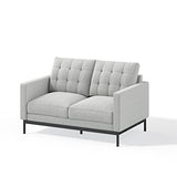 Thompson Loveseat / Tufted Cushions / Green Tea Infused Foam Cushions