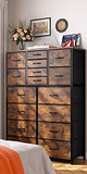 Dresser for Bedroom with 16 Drawer, Dressers & Chests of Drawers