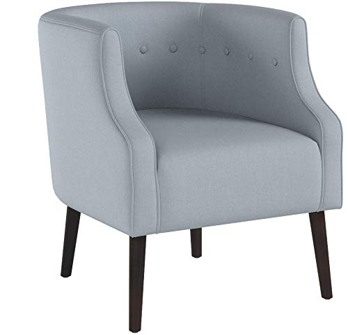 Brandi Fabric Club Chair, Light Sky