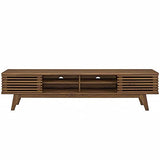 Modway Render 70" Mid-Century Modern Low Profile Media Console TV Stand