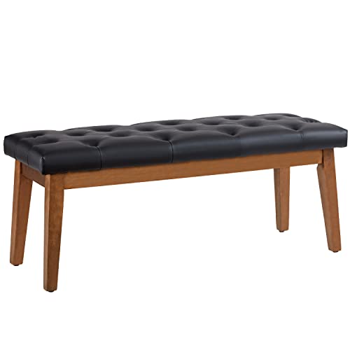 Entryway Bench, Dining Leather Bench ,Kitchen Leather Seat Dining, Bedroom end of Bench,