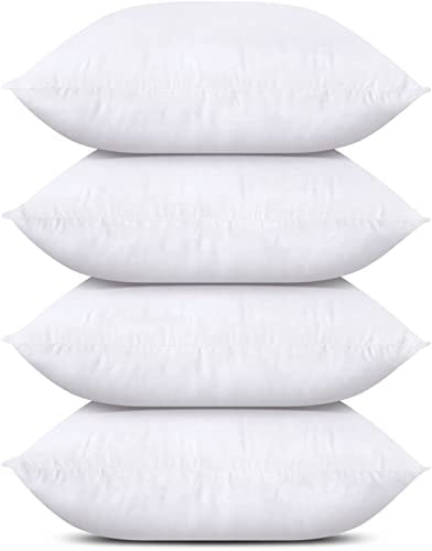 Utopia Bedding Throw Pillows (Set of 4, White)