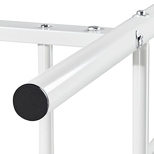 Metal Bed Frame Platform with Headboard and Footboard Mattress Foundation