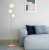 3 Globe Mid Century Modern Floor Lamp for Living Room