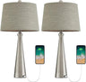25.75" Table Lamps Set of 2 for Living Room Bedroom