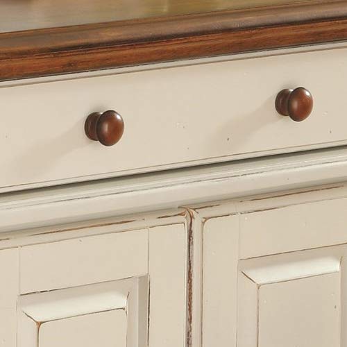 Kitchen Island Americana Dual Side Storage Cabinet