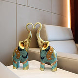 sugutee Good Luck Large Elephant Statue Decorations for Home