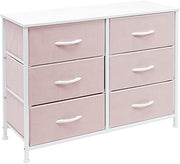 Sorbus Dresser with 6 Drawers - Furniture Storage Tower Unit for Bedroom, Hallway, Closet, Office Organization - Steel Frame