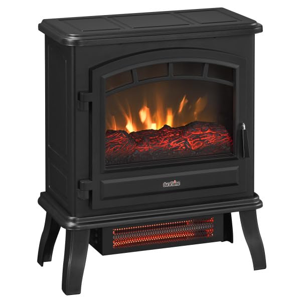 Infrared Quartz Electric Fireplace Stove Heater