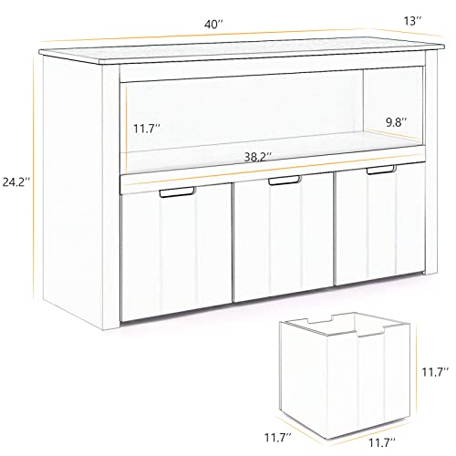 Kids Toy Storage Organizer with Bins