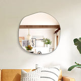 Irregular Bathroom Mirror for Wall, Asymmetrical Wall Mirror for Living Room