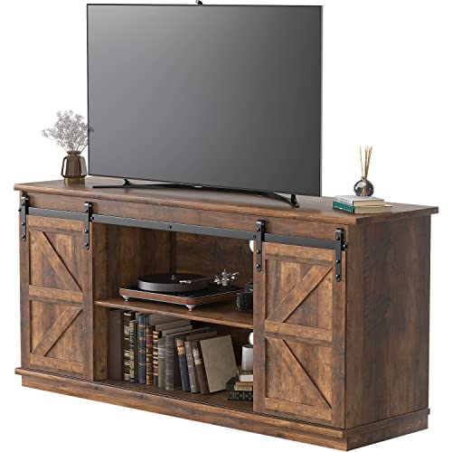 armhouse TV Stand for 65 Inch TV