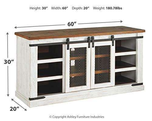 Wystfield Farmhouse TV Stand Fits TVs up to 58"