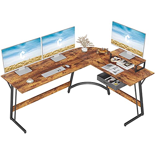 L-Shaped Desk Computer