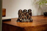 The Hear-No, See-No, Speak-No Evil Monkeys Statue