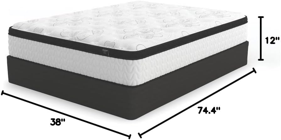 Chime 12 Inch Medium Firm Hybrid Mattress