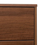 Prepac Milo Mid Century Modern Tall Chest, 6-Drawer, Cherry