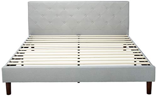 Shalini Upholstered Platform Bed Frame / Mattress Foundation