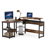 L Shaped Desk with Lift Top