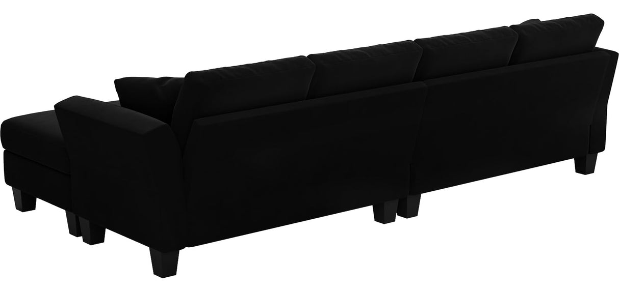 Sofa 4 Seat Sofa with Chaise Convertible