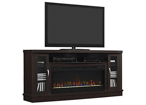 Infrared Electric Fireplace Entertainment Center & 42" Linear Firebox