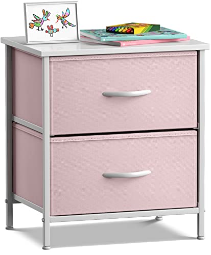 Nightstand with 2 Drawers