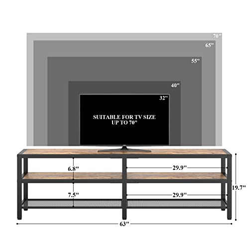 TV Stand for Up to 70 Inch TV