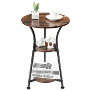 Small Round End Table for Narrow and Small Space