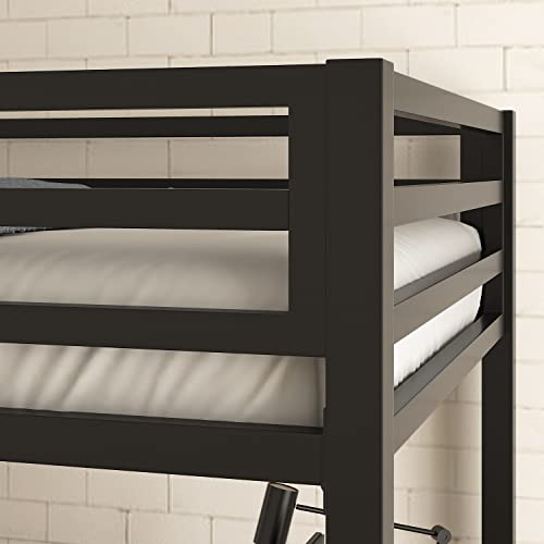 Bunk Bed Twin Over Twin Size with Ladder for Junior