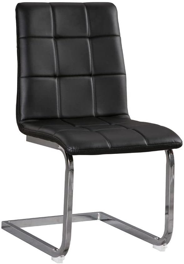 Madanere Contemporary Faux Leather Upholstered Dining Chair