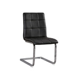 Madanere Contemporary Faux Leather Upholstered Dining Chair