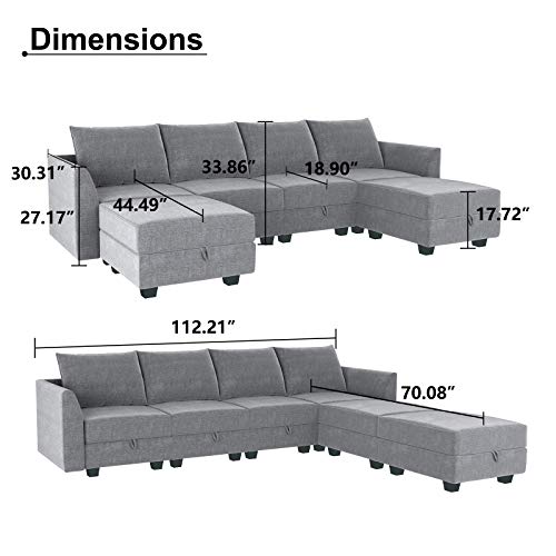 Modular Sectional Sofa U