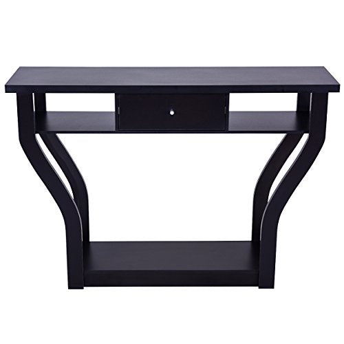 Console Hall Table for Entryway Small Space Sofa Side Table with Storage Drawer