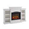 Ameriwood Home Lamont Mantel Fireplace, White