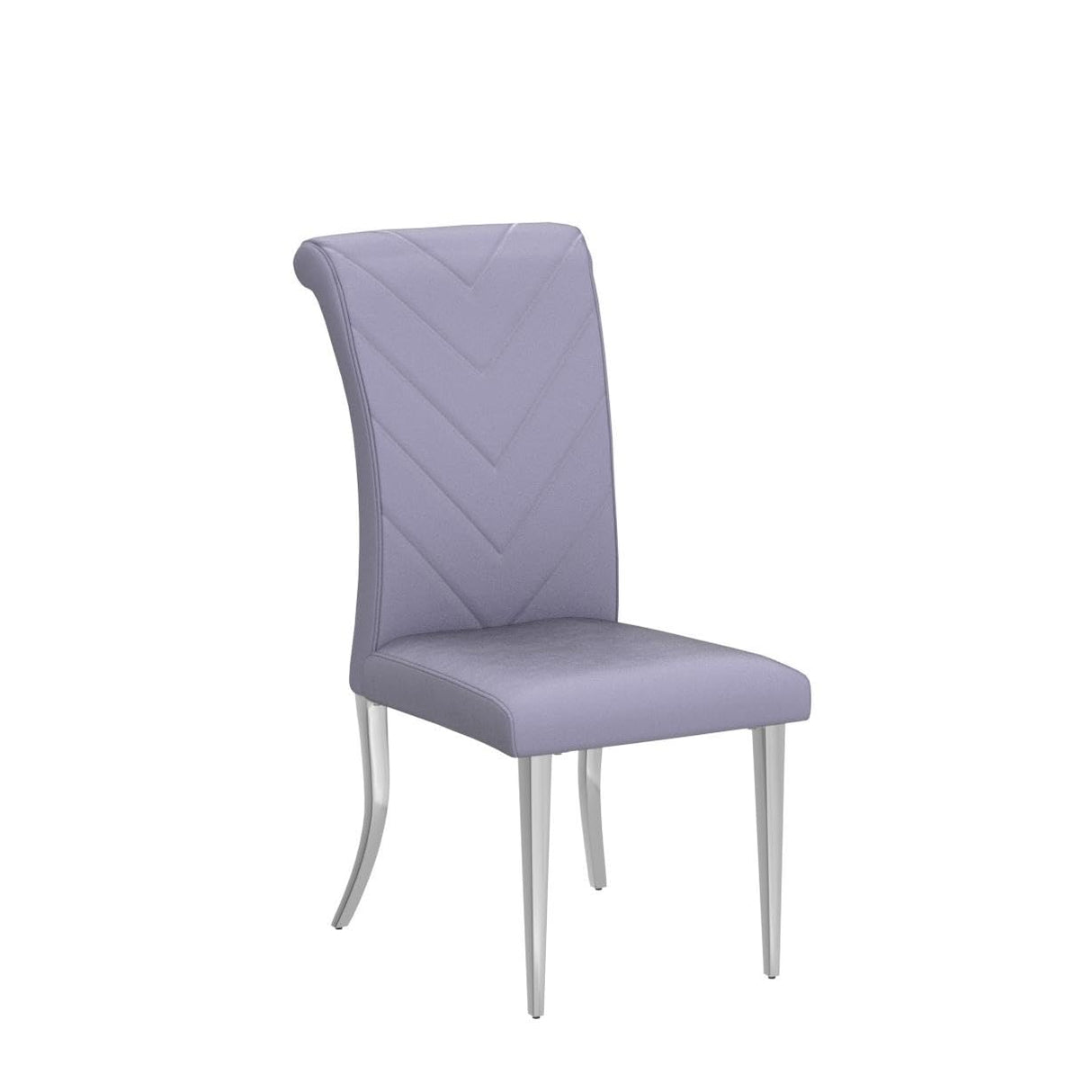 Dining Chairs, Light Grey Velvet Dining Chairs