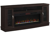 Infrared Electric Fireplace Entertainment Center & 42" Linear Firebox