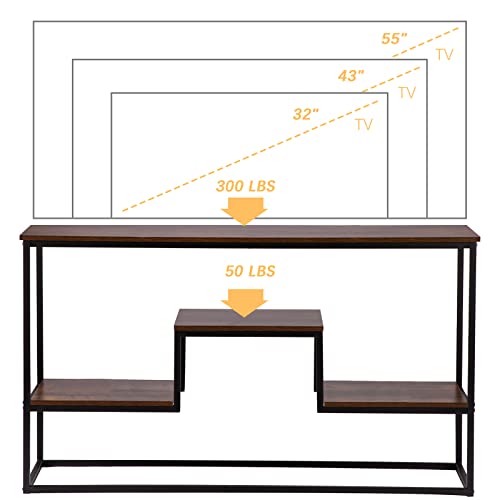 Industrial TV Stand for TV up to 55 inch