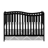 Chelsea 5-In-1 Convertible Crib In Black