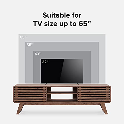 59" Mid-Century Modern Tv Stand for 55/60 inch TV