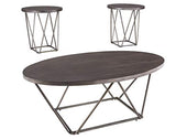 Neimhurst Modern 3-Piece Table Set, Includes Coffee Table and End Tables,